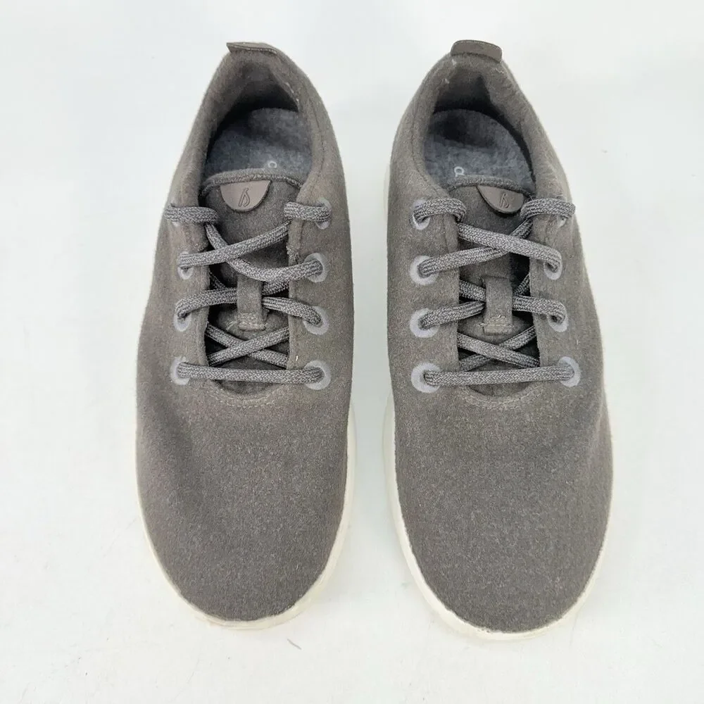 Allbirds Wool Runners Womans 9 Comfort Sneaker Shoes Merino Gray Brown